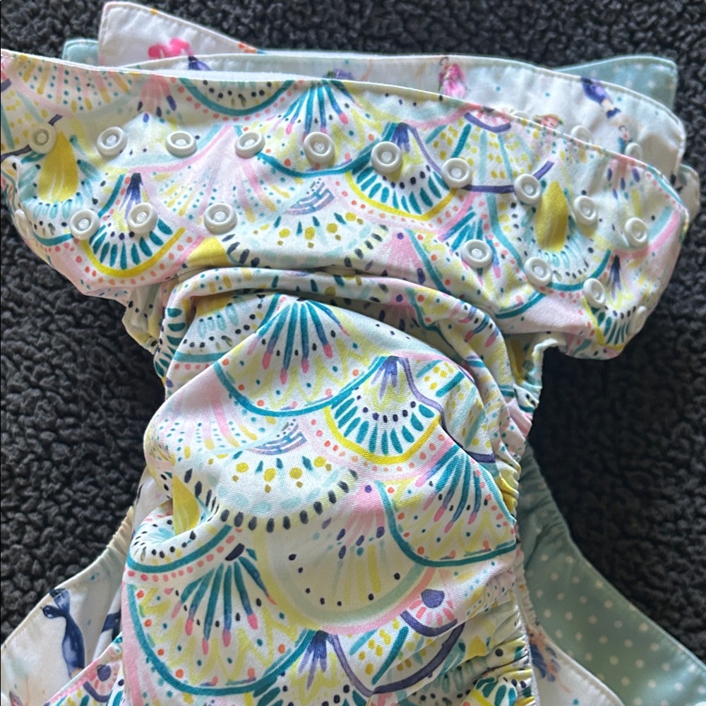 Colorful Kids Cloth Diaper Set - Picture 8 of 10